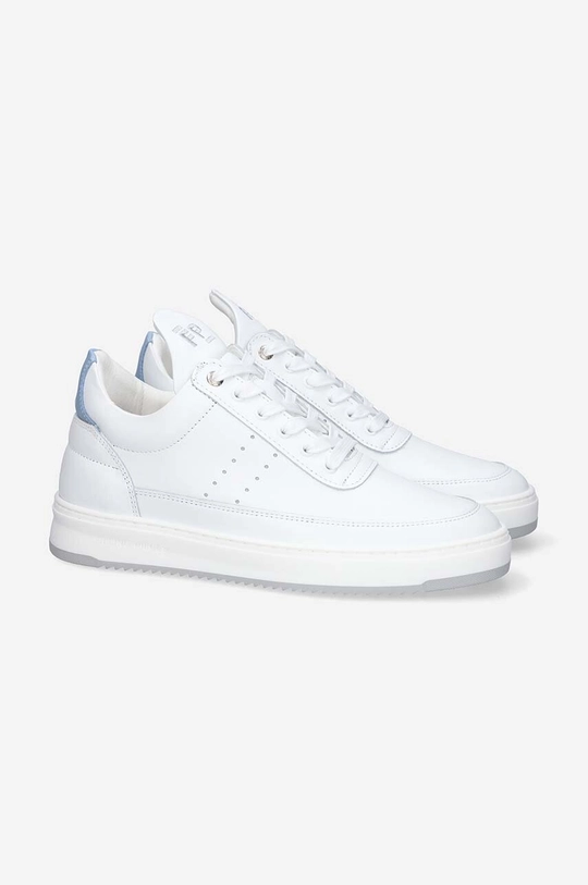 Filling Pieces sneakersy skórzane Low Top Bianco Damski