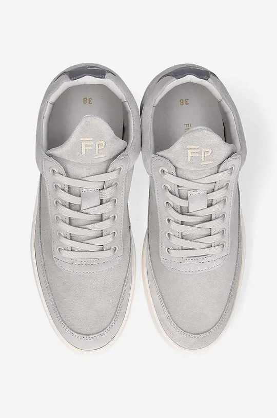 Filling Pieces sneakers in camoscio Low Top Suede grigio