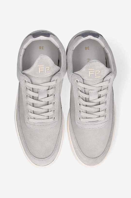 Filling Pieces sneakers din piele întoarsă Low top Suede gri