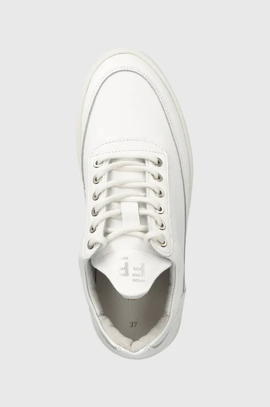 white Filling Pieces leather sneakers Low Top Ripple Crumbs