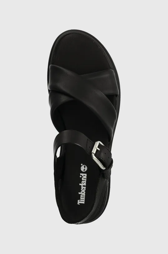 black Timberland sandals 0A2QVJ