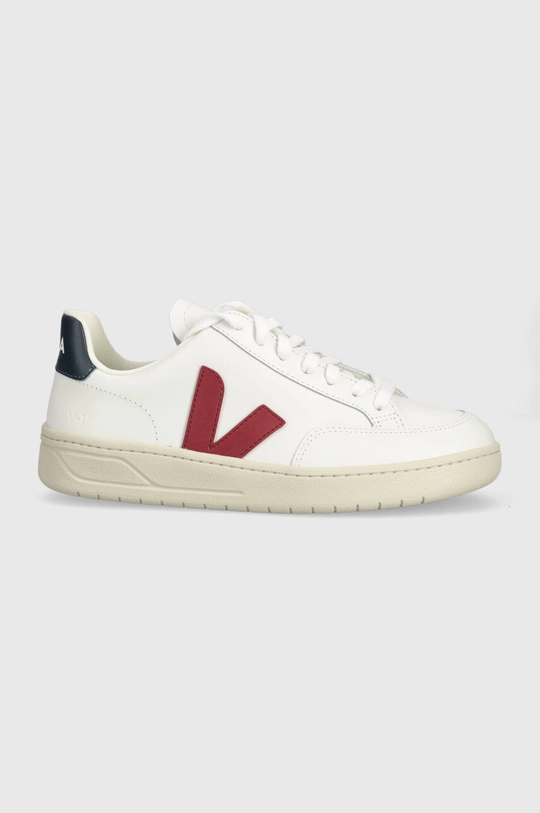 bílá Kožené sneakers boty Veja V-12 Unisex