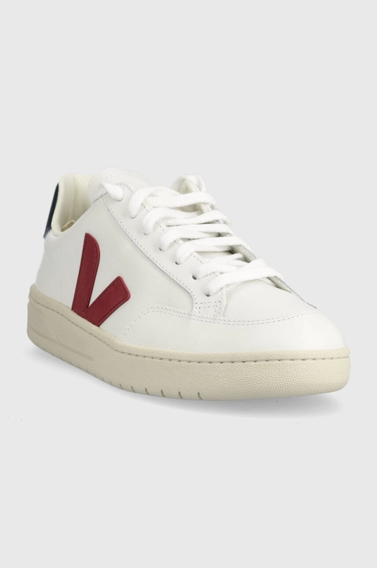 Veja sneakers din piele V-12 alb