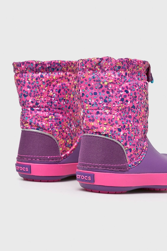 фиолетовой Зимняя обувь Crocs Crocband Lodge 204829