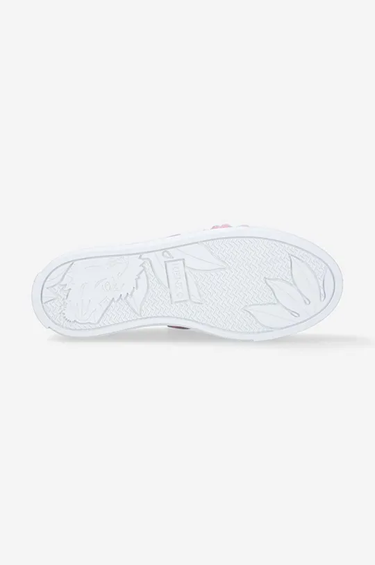 Kenzo Kids sneakersy skórzane dziecięce K59039 różowy