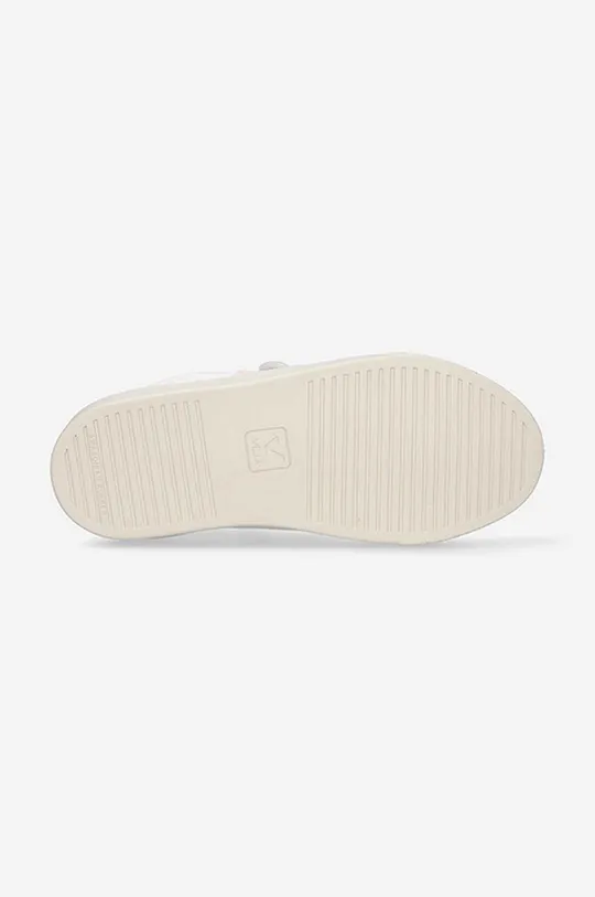 Veja sneakersy skórzane dziecięce Small-Esplar-Velcro biały