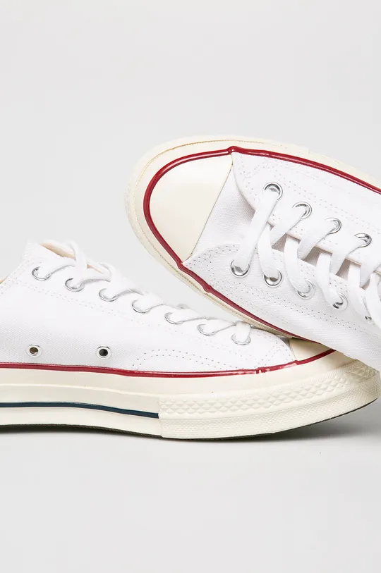 λευκό Converse πάνινα παπούτσια