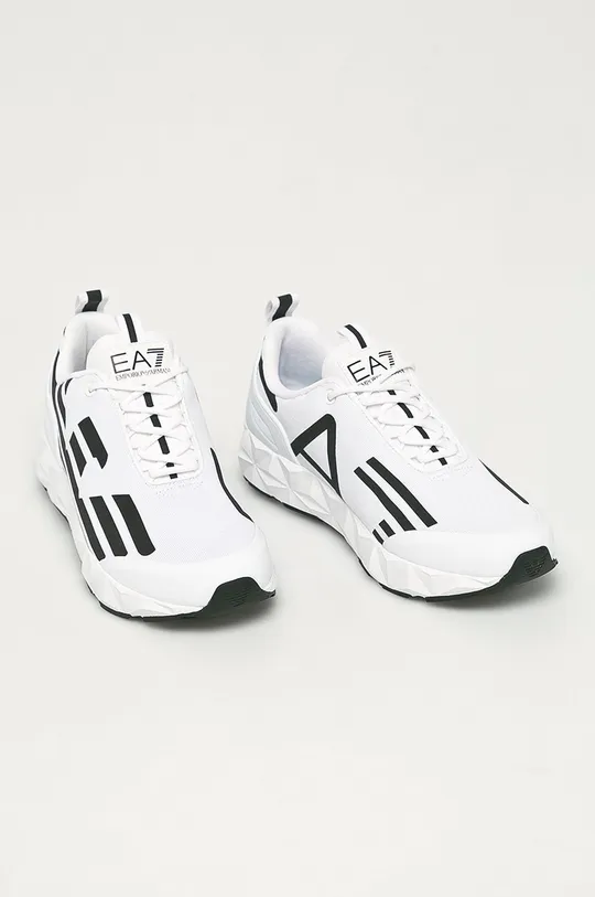 EA7 Emporio Armani scarpe bianco
