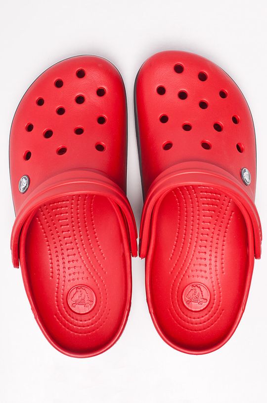 Crocs - Klapki czerwony