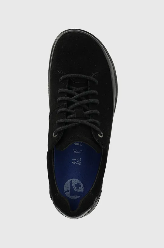 μαύρο Σουέτ αθλητικά παπούτσια Birkenstock