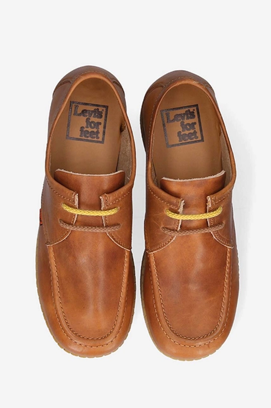 brown Levi's Footwear&Accessories leather shoes D7353.0001 RVN 75