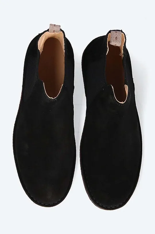 čierna Semišové topánky chelsea Astorflex BITFLEX 001
