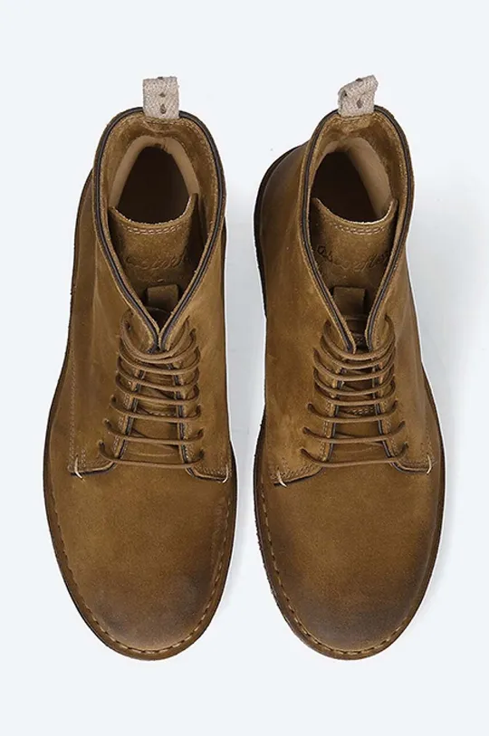 hnedá Semišové členkové topánky Astorflex