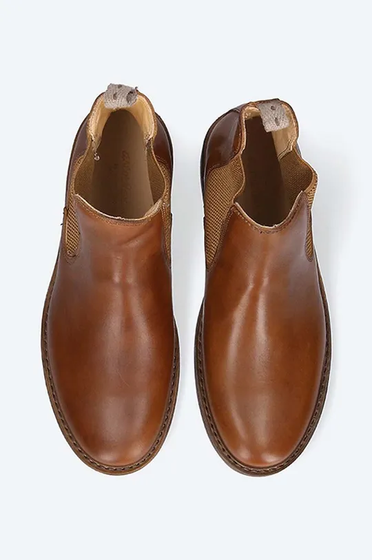hnedá Kožené topánky chelsea Astorflex WILFLEX 710