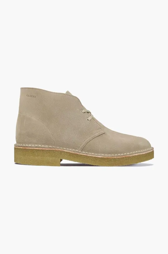 коричневый Замшевые ботинки Clarks Desert Boot Мужской