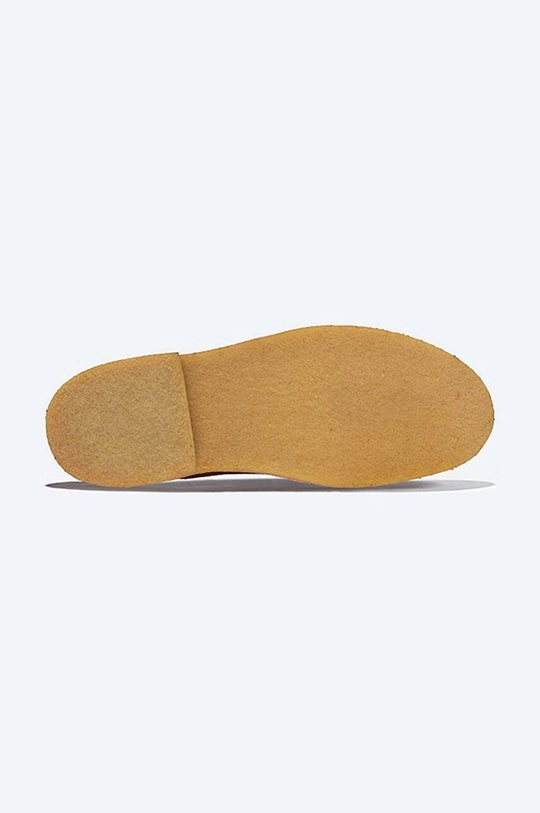 Велурени боти Clarks Desert Boot кафяв