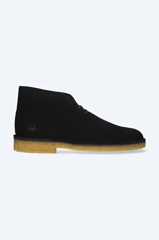 crna Cipele Clarks Desert Boot Muški