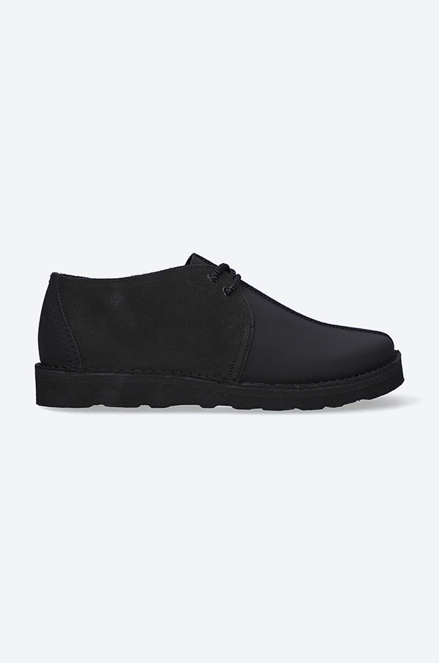 nero ClarksOriginals scarpe in pelle Trek Hiker Uomo