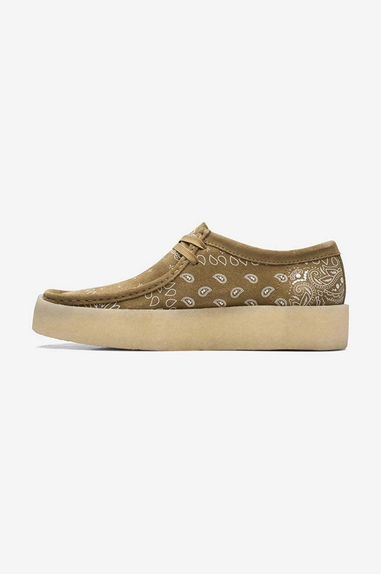 Clarks suede sneakers Wallabee  Uppers: Natural leather Inside: Natural leather Outsole: Synthetic material