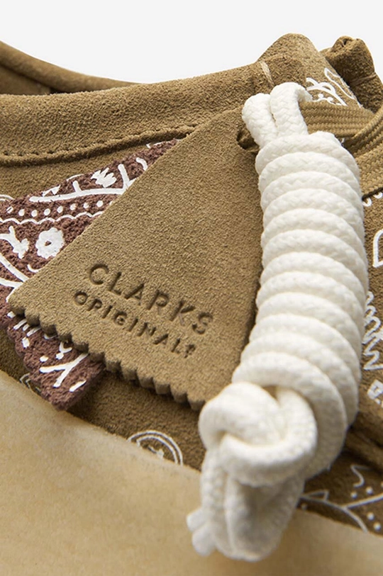 Semišové sneakers boty Clarks Originals Wallabee Pánský