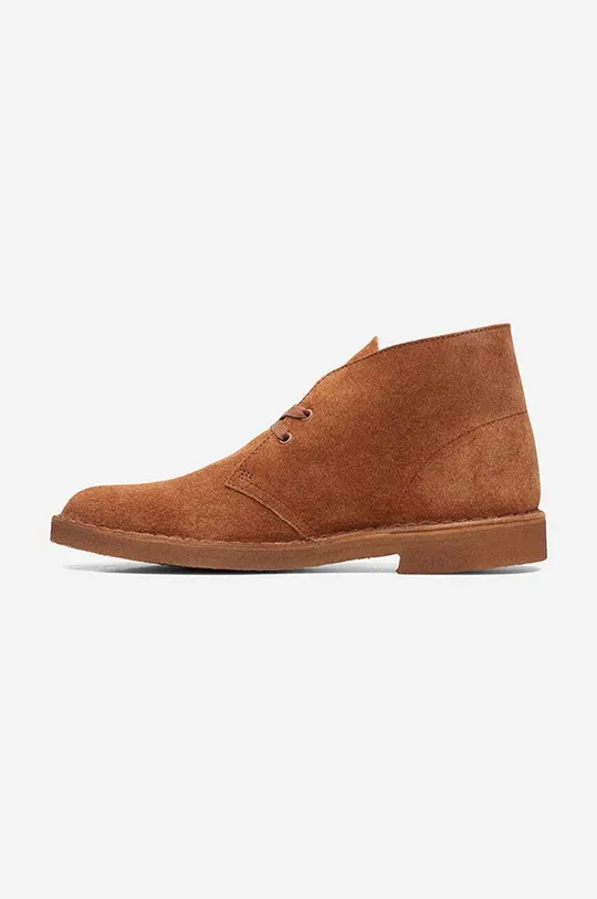 Clarks suede shoes Desert Boot  Uppers: Suede Inside: Synthetic material, Natural leather Outsole: Synthetic material