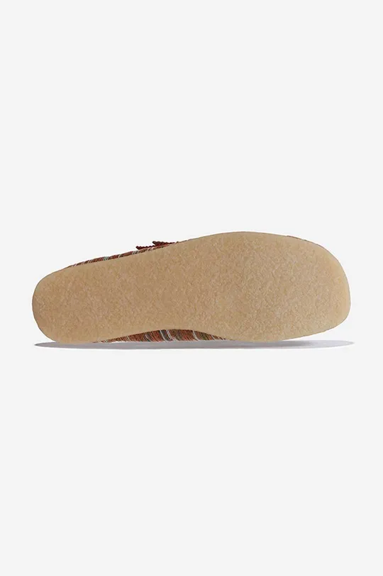 Poltopánky Clarks Wallabee Boot hnedá