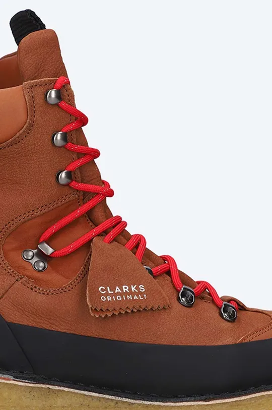 Кожени обувки Clarks DesertCoalHike