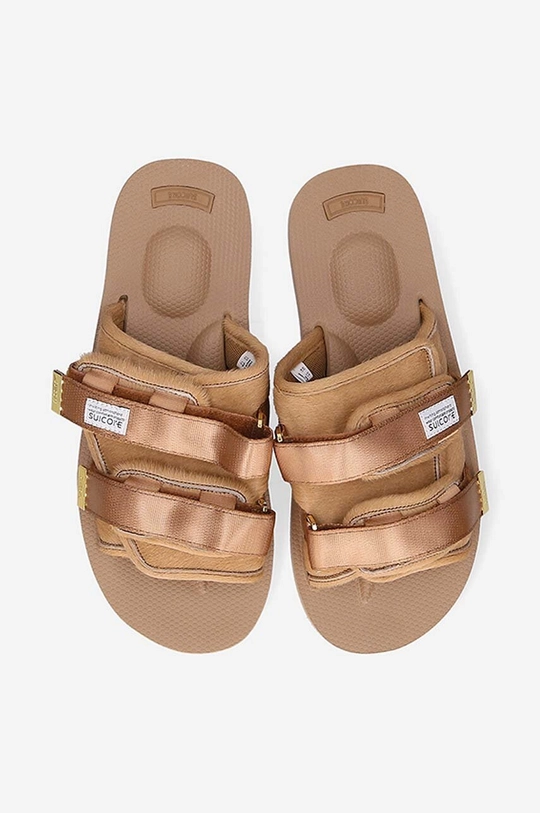 бежевий Шльопанці Suicoke MOTO-VHL CAMEL