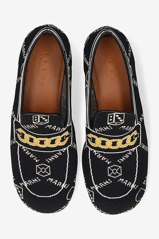 μαύρο Μοκασίνια Marni Moccasin Shoe