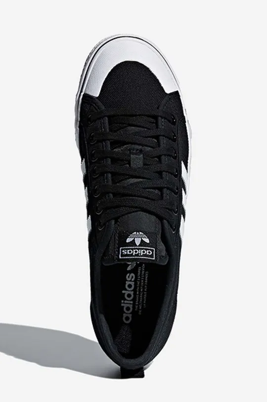 czarny adidas Originals tenisówki Nizza