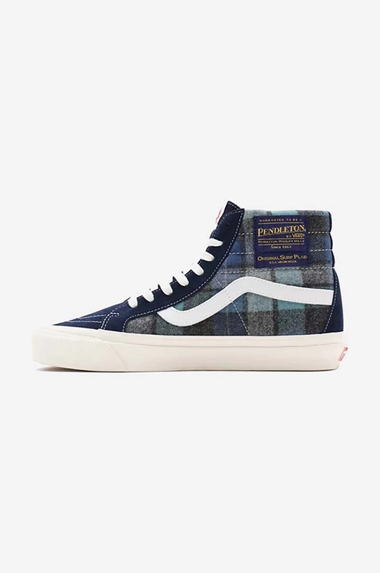 Vans teniși VN0A38GF9GS Sk8-Hi 38 Dx  Gamba: Material textil, Piele naturala, Piele intoarsa Interiorul: Material sintetic, Material textil Talpa: Material sintetic