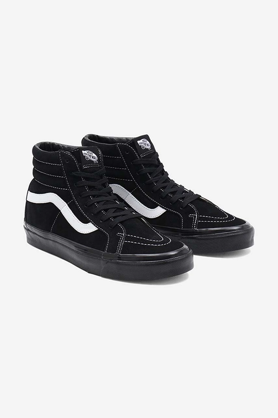 black Vans trainers Sk8-Hi 38 Dx