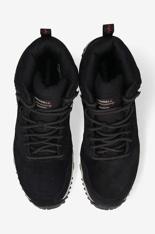 μαύρο Παπούτσια Merrell Wildwood Sneaker Boot Mid Wp