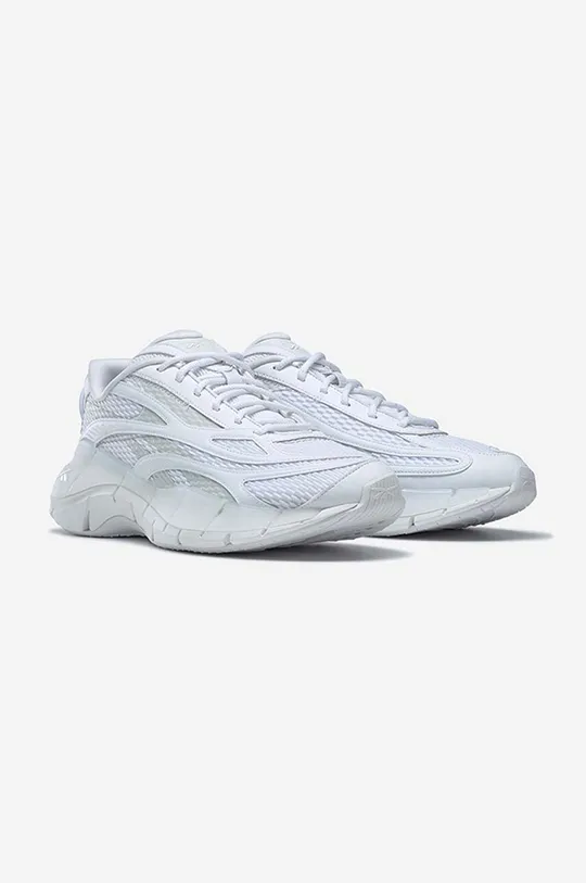 white Reebok sneakers Zig Kinetica 2.5