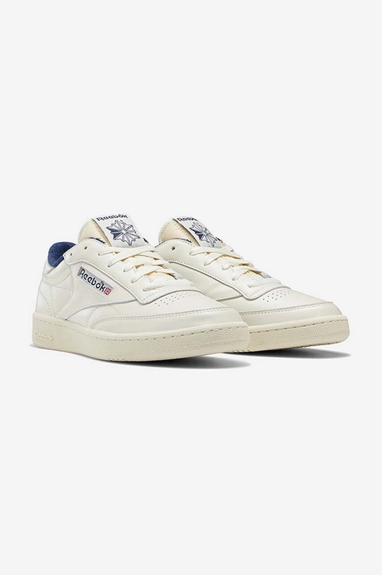 beżowy Reebok Classic sneakersy Club C 85