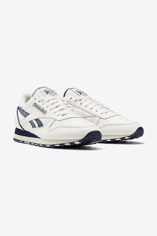 white Reebok Classic sneakers Classic Leather 198