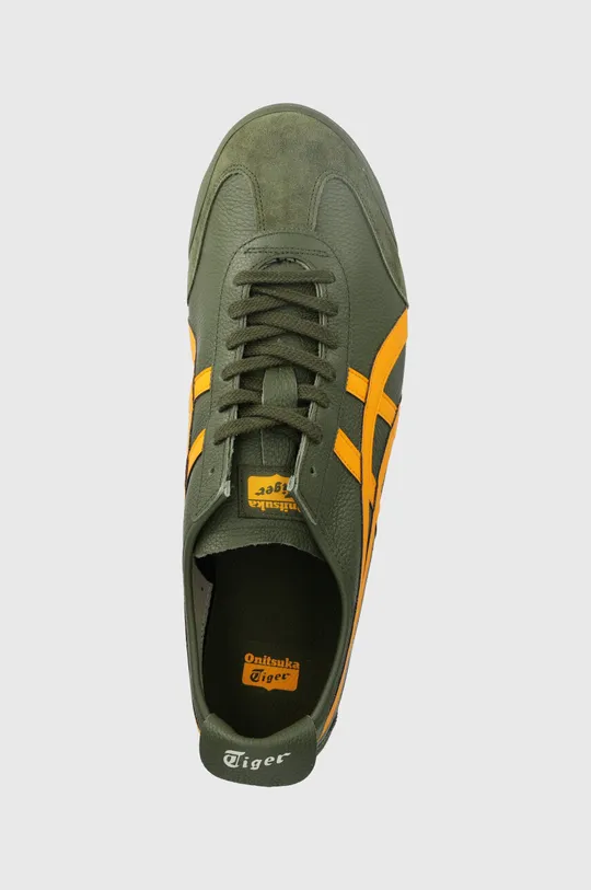 green Onitsuka Tiger leather sneakers Mexico 66