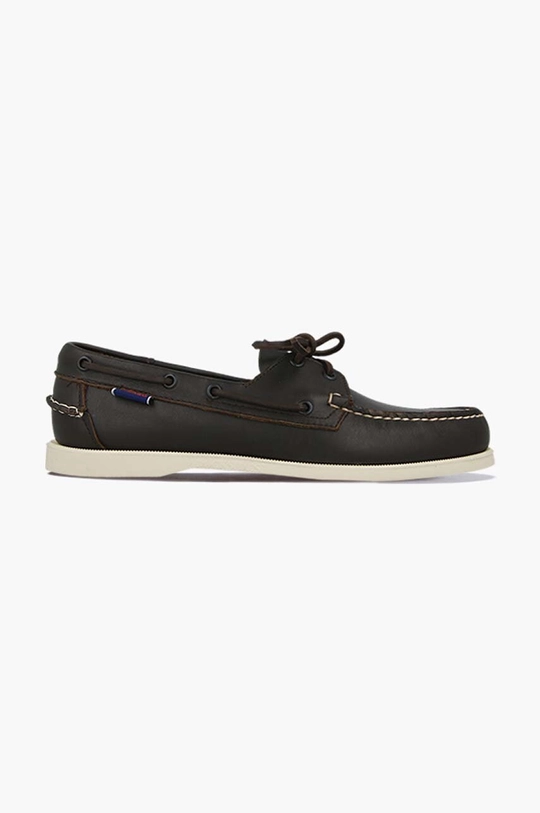 коричневый Кожаные мокасины Sebago Docksides Portland Мужской