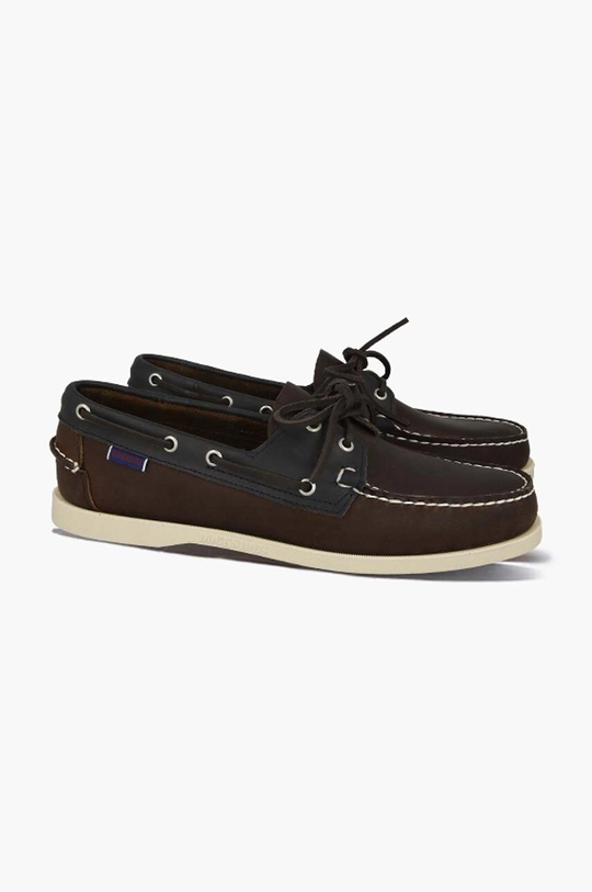 brown Sebago leather loafers Mapple