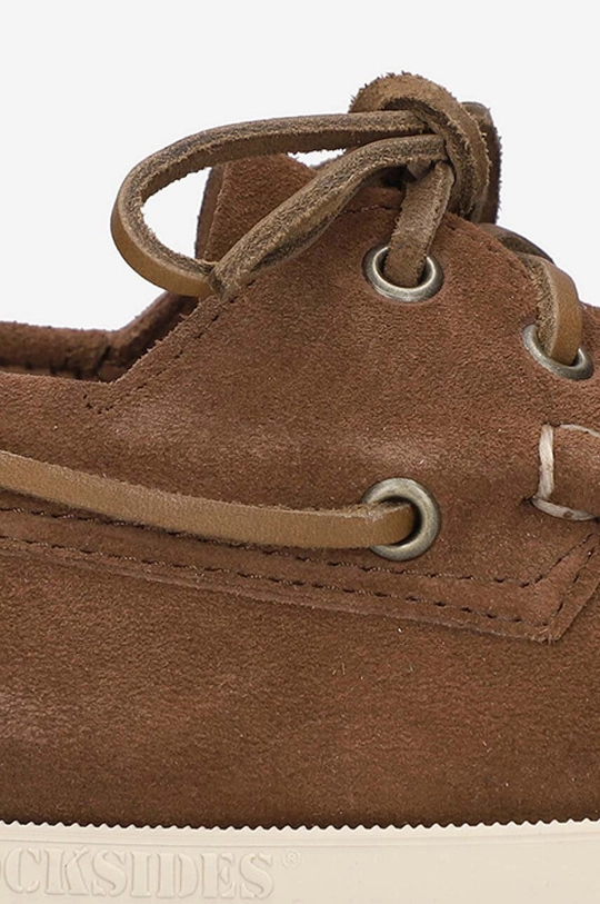 Semišové mokasíny Sebago Portland Flesh Out 7111PTW BEIGE CAMEL