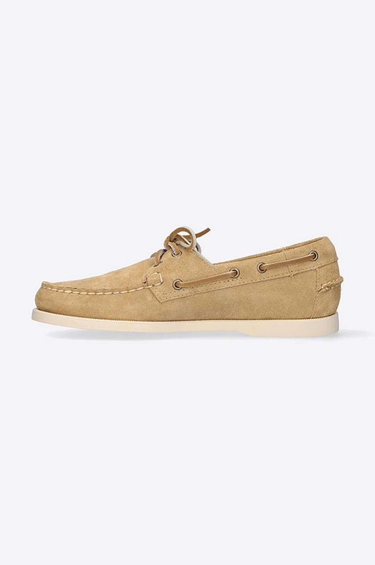 Semišové mokasíny Sebago Portland Flesh Out 7111PTW BEIGE CAMEL Zvršok: Semišová koža Vnútro: Syntetická látka, Prírodná koža Podrážka: Syntetická látka