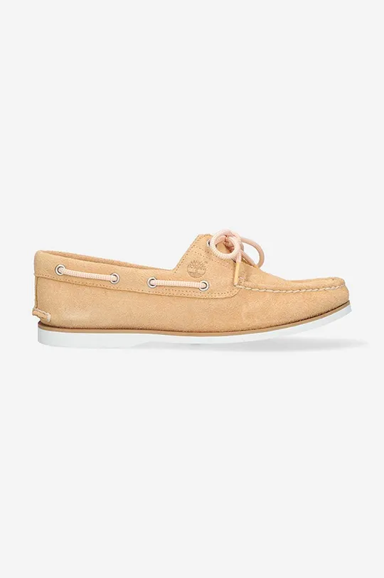 beige Timberland suede loafers Classic Boat 2 Eye Men’s