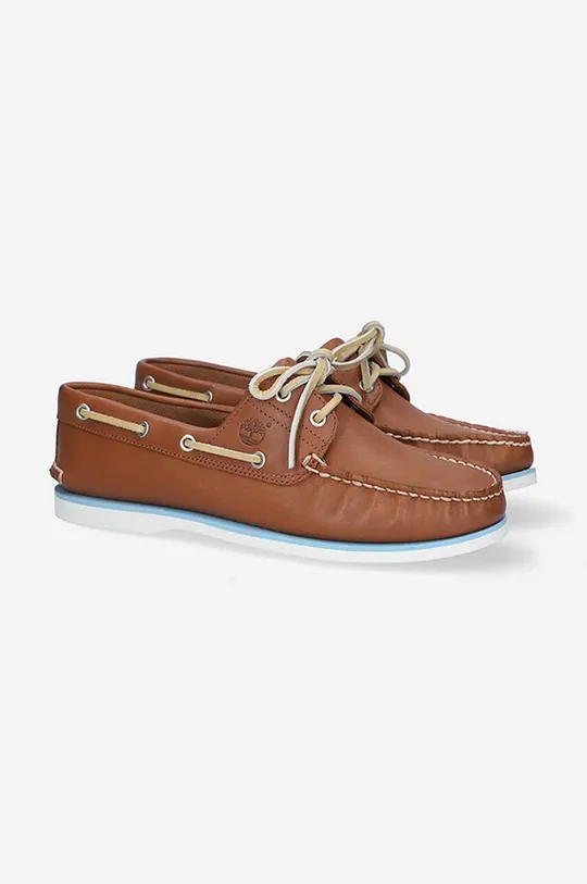 Timberland mocasini de piele Classic Boat 2 Eye De bărbați