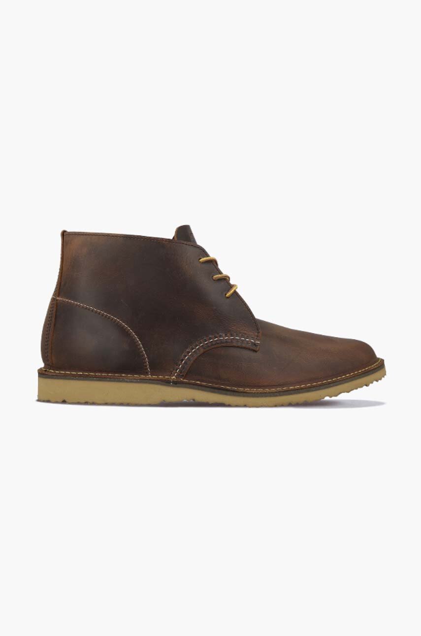 brązowy Red Wing buty skórzane Weekender Chukka Męski