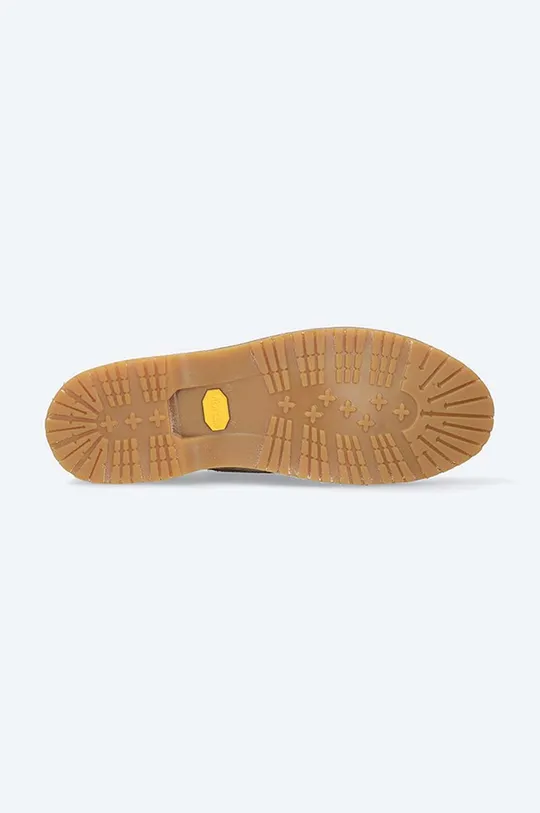 Red Wing suede shoes yellow