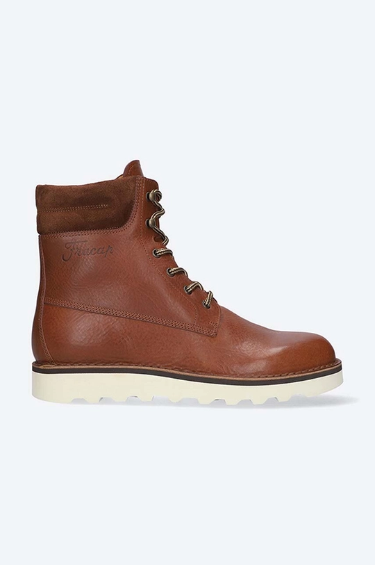 brown Fracap leather shoes EXPLORER Men’s