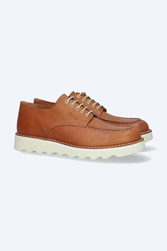 Fracap leather shoes POSTMAN DERBY Men’s