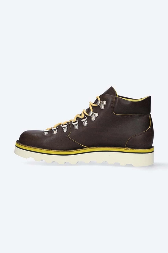 brown Fracap leather shoes SAM