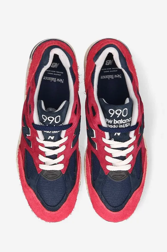 červená Sneakers boty New Balance M990AD2