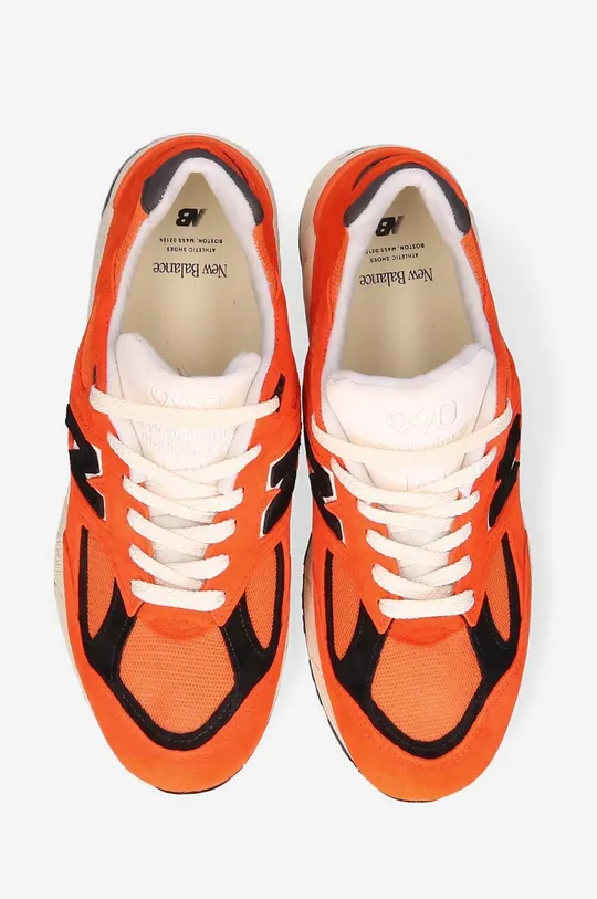 orange New Balance sneakers M990AI2